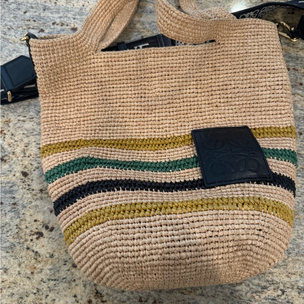LOEWE AUTHENTIC RAFFIA - CROSSBODY